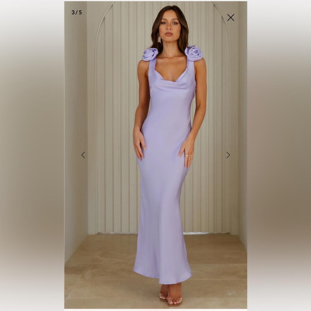 Hello Molly Lavender Dress